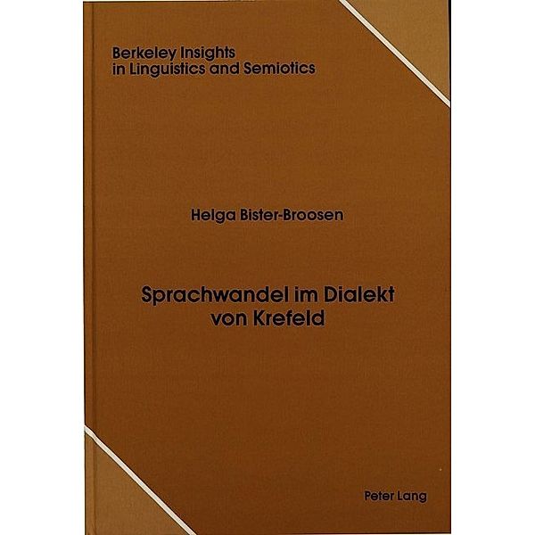 Sprachwandel im Dialekt von Krefeld, Helga Bister-Broosen