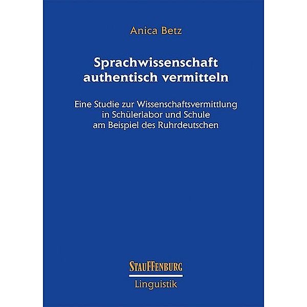 Sprachwissenschaft authentisch vermitteln, Anica Betz