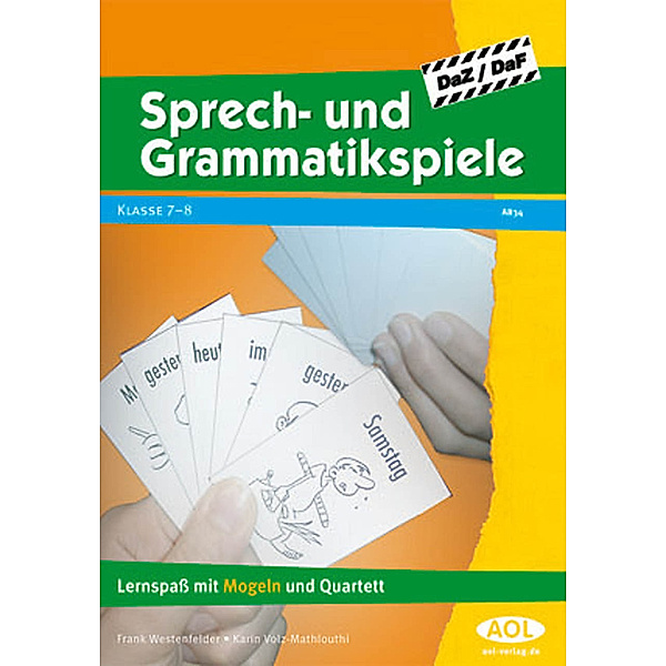 Sprech- und Grammatikspiele, DaF/DaZ, Frank Westenfelder, Karin Volz-Mathlouthi