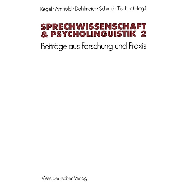 Sprechwissenschaft & Psycholinguistik 2