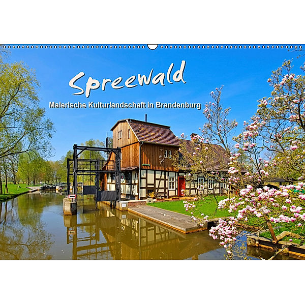 Spreewald - Malerische Kulturlandschaft in Brandenburg (Wandkalender 2019 DIN A2 quer)