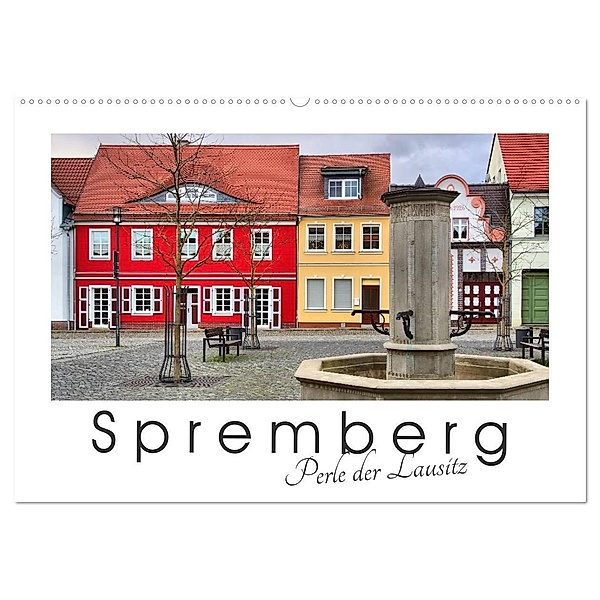 Spremberg - Perle der Lausitz (Wandkalender 2024 DIN A2 quer), CALVENDO Monatskalender, LianeM