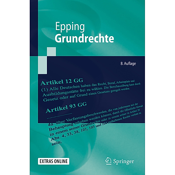 Springer-Lehrbuch / Grundrechte, Volker Epping