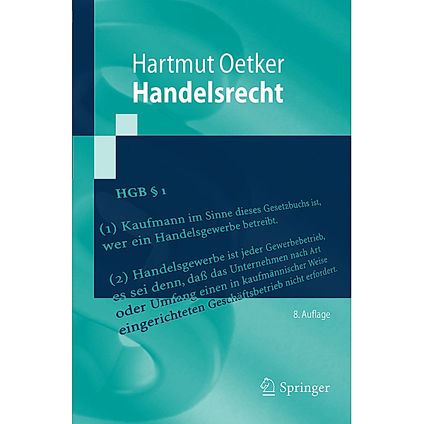 Springer-Lehrbuch / Handelsrecht, Hartmut Oetker