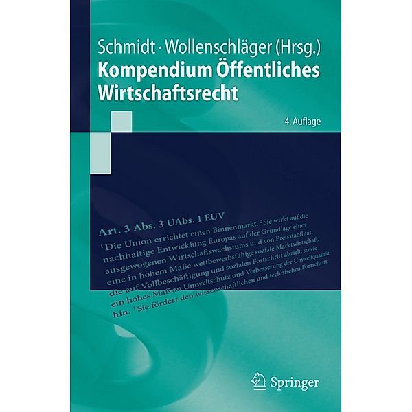 Springer-Lehrbuch / Kompendium Öffentliches Wirtschaftsrecht