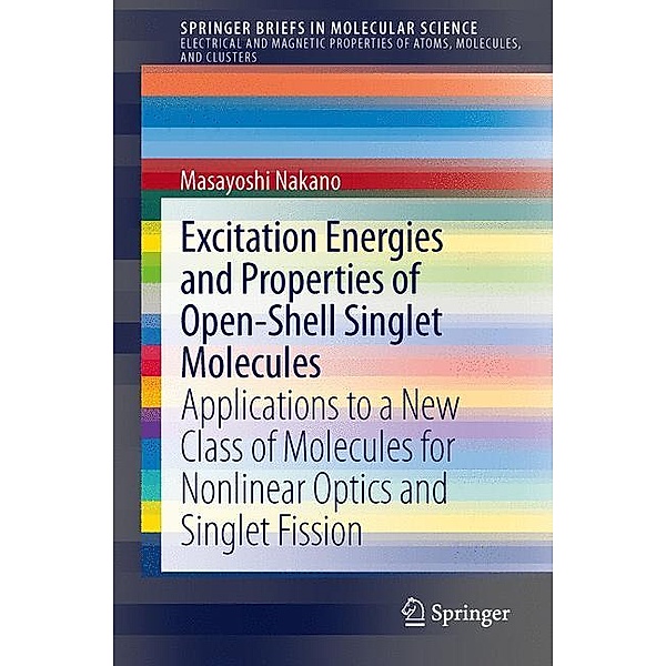 SpringerBriefs in Molecular Science / Excitation Energies and Properties of Open-Shell Singlet Molecules, Masayoshi Nakano
