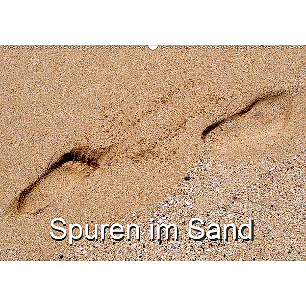 Spuren im Sand (Wandkalender 2020 DIN A2 quer)