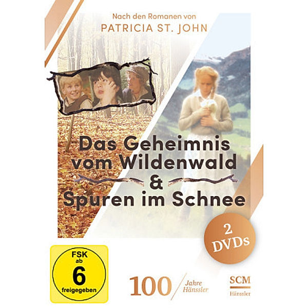 Spuren im Schnee / Das Geheimnis vom Wildenwald, 2 DVDs, Patricia St. John