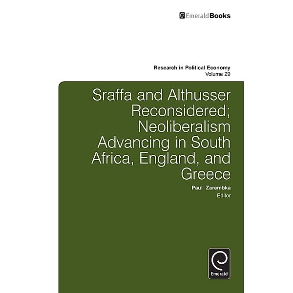 Sraffa and Althusser Reconsidered