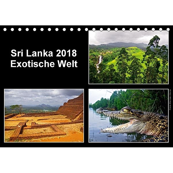 Sri Lanka 2018 - Exotische Welt (Tischkalender 2018 DIN A5 quer), Mirko Weigt