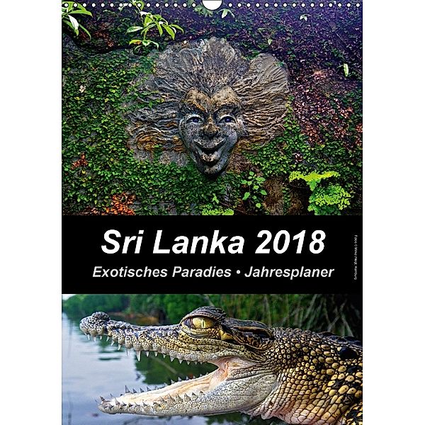 Sri Lanka 2018 - Exotisches Paradies - Jahresplaner (Wandkalender 2018 DIN A3 hoch), © Mirko Weigt