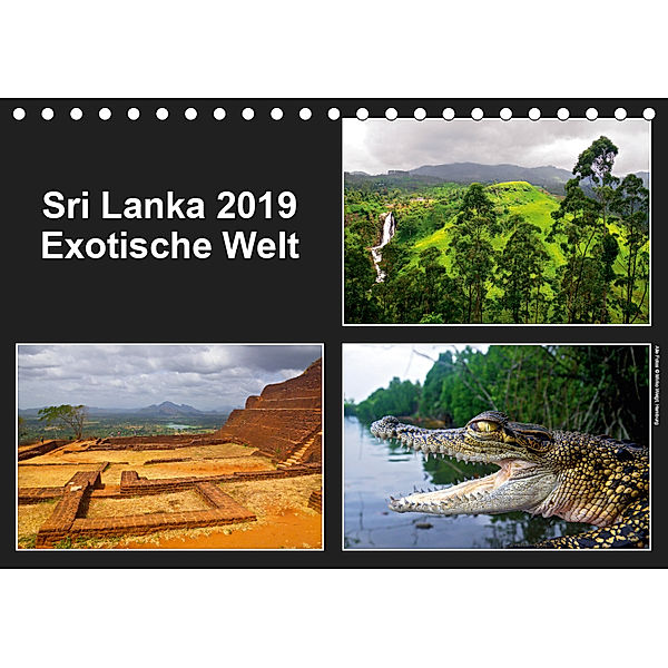 Sri Lanka 2019 - Exotische Welt (Tischkalender 2019 DIN A5 quer), Mirko Weigt