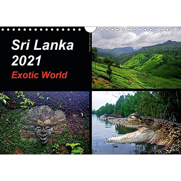Sri Lanka 2021 Exotic World (Wall Calendar 2021 DIN A4 Landscape), © Mirko Weigt