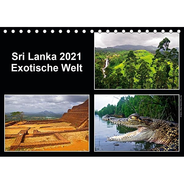 Sri Lanka 2021 - Exotische Welt (Tischkalender 2021 DIN A5 quer), Mirko Weigt, Hamburg