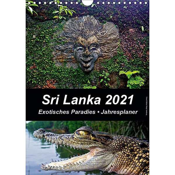 Sri Lanka 2021 - Exotisches Paradies - Jahresplaner (Wandkalender 2021 DIN A4 hoch), © Mirko Weigt, Hamburg
