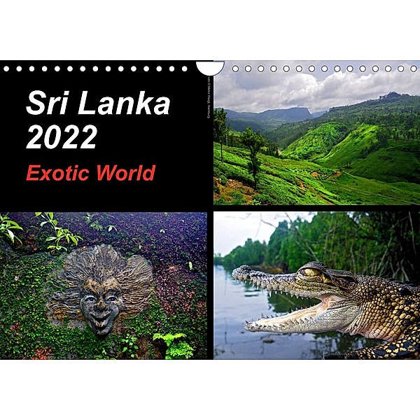 Sri Lanka 2022 Exotic World (Wall Calendar 2022 DIN A4 Landscape), © Mirko Weigt, Hamburg