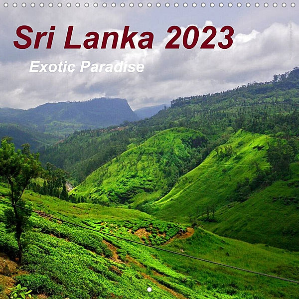 Sri Lanka 2023 - Exotic Paradise (Wall Calendar 2023 300 × 300 mm Square), © Mirko Weigt, Hamburg