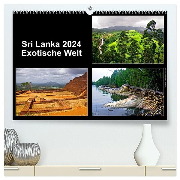 Sri Lanka 2024 - Exotische Welt (hochwertiger Premium Wandkalender 2024 DIN A2 quer), Kunstdruck in Hochglanz, Hamburg, Fotos © Mirko Weigt