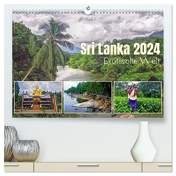 Sri Lanka 2024 - Exotische Welt (hochwertiger Premium Wandkalender 2024 DIN A2 quer), Kunstdruck in Hochglanz, Hamburg, Fotos © Mirko Weigt