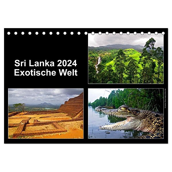 Sri Lanka 2024 - Exotische Welt (Tischkalender 2024 DIN A5 quer), CALVENDO Monatskalender, Hamburg, Fotos © Mirko Weigt
