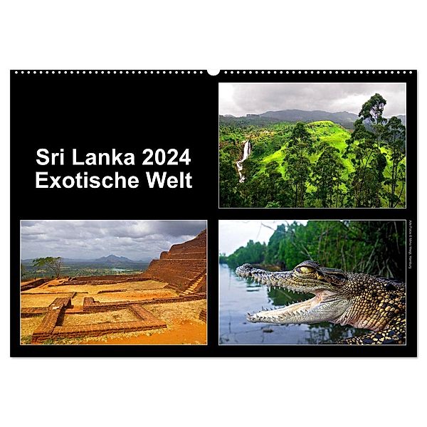 Sri Lanka 2024 - Exotische Welt (Wandkalender 2024 DIN A2 quer), CALVENDO Monatskalender, Hamburg, Fotos © Mirko Weigt