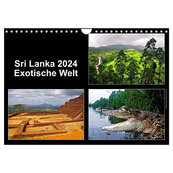 Sri Lanka 2024 - Exotische Welt (Wandkalender 2024 DIN A4 quer), CALVENDO Monatskalender, Hamburg, Fotos © Mirko Weigt
