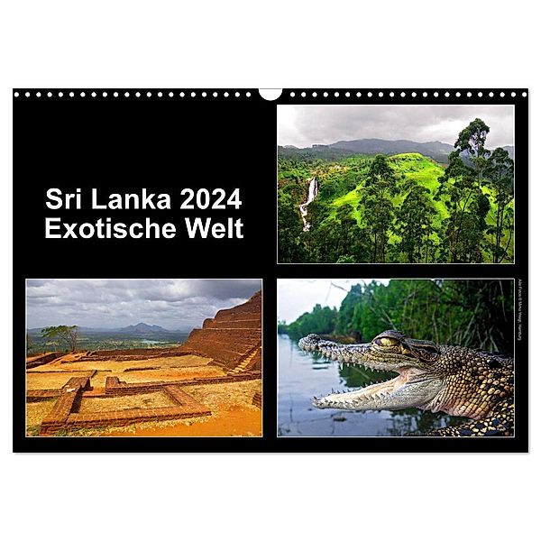 Sri Lanka 2024 - Exotische Welt (Wandkalender 2024 DIN A3 quer), CALVENDO Monatskalender, Hamburg, Fotos © Mirko Weigt