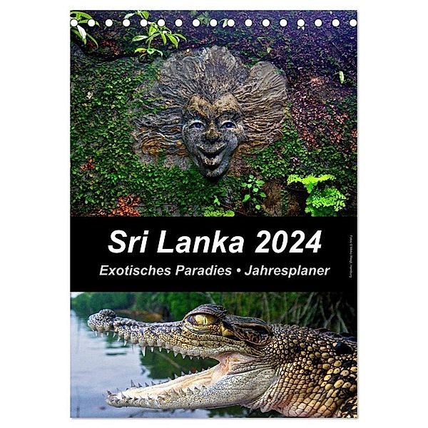 Sri Lanka 2024 - Exotisches Paradies - Jahresplaner (Tischkalender 2024 DIN A5 hoch), CALVENDO Monatskalender, Hamburg, © Mirko Weigt