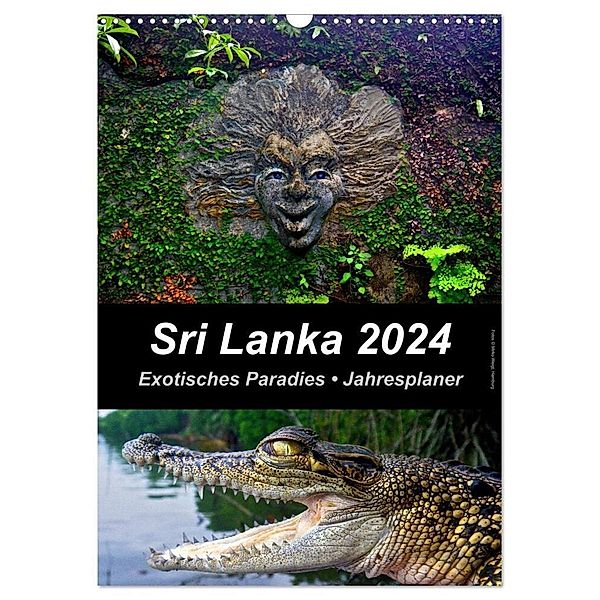 Sri Lanka 2024 - Exotisches Paradies - Jahresplaner (Wandkalender 2024 DIN A3 hoch), CALVENDO Monatskalender, Hamburg, © Mirko Weigt