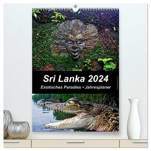 Sri Lanka 2024 - Exotisches Paradies - Jahresplaner (hochwertiger Premium Wandkalender 2024 DIN A2 hoch), Kunstdruck in Hochglanz, Hamburg, © Mirko Weigt