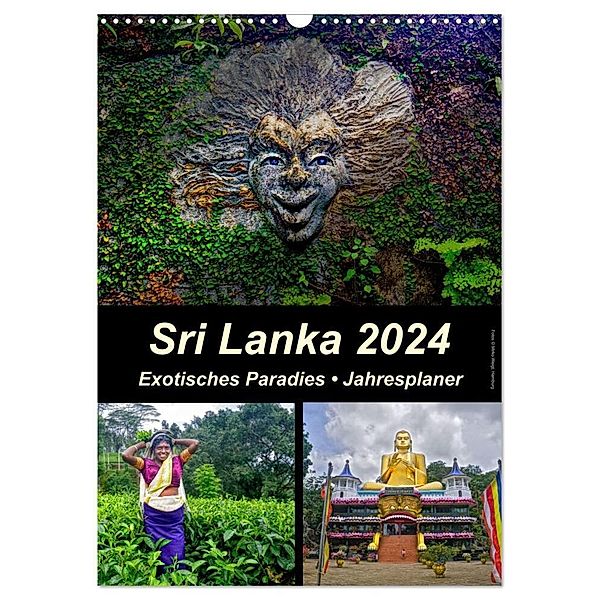 Sri Lanka 2024 - Exotisches Paradies - Jahresplaner (Wandkalender 2024 DIN A3 hoch), CALVENDO Monatskalender, Hamburg, © Mirko Weigt