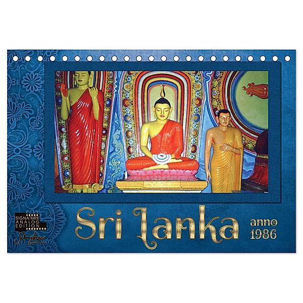 Sri Lanka anno 1986 (Tischkalender 2024 DIN A5 quer), CALVENDO Monatskalender, Sabine Löwer