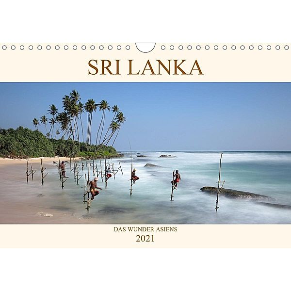 Sri Lanka Das Wunder Asiens (Wandkalender 2021 DIN A4 quer), Roland Brack