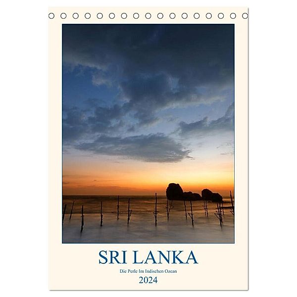 SRI LANKA Die Perle Im Indischen Ozean (Tischkalender 2024 DIN A5 hoch), CALVENDO Monatskalender, Roland Brack