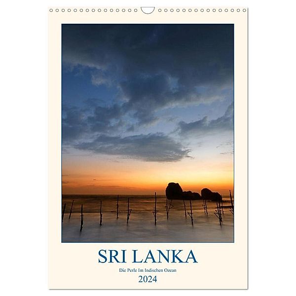 SRI LANKA Die Perle Im Indischen Ozean (Wandkalender 2024 DIN A3 hoch), CALVENDO Monatskalender, Roland Brack