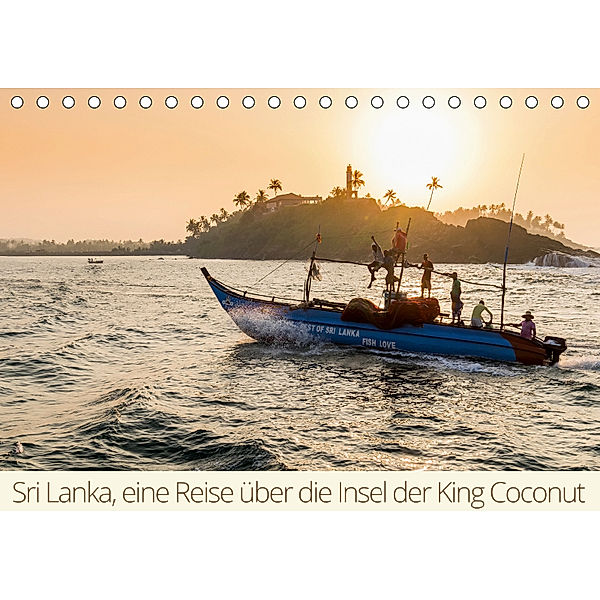 Sri Lanka, eine Reise über die Insel der King Coconut (Tischkalender 2019 DIN A5 quer), mo wüstenhagen photography