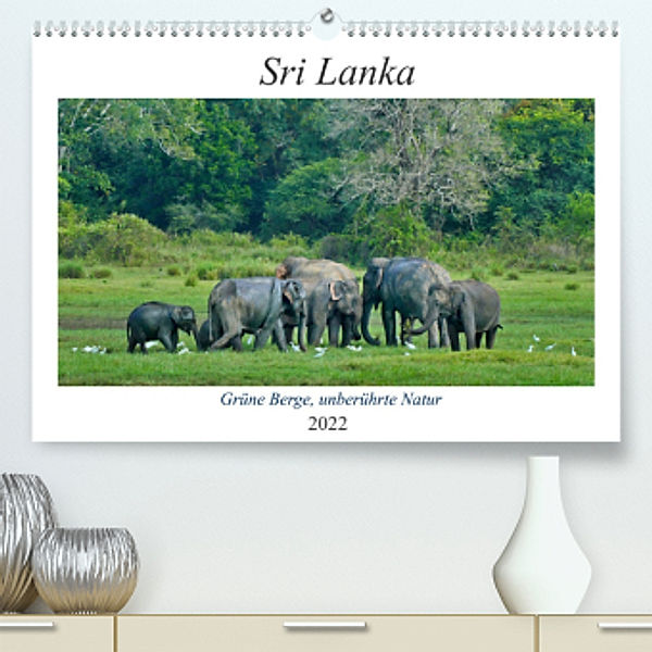 Sri Lanka,  Grüne Berge - unberührte Natur (Premium, hochwertiger DIN A2 Wandkalender 2022, Kunstdruck in Hochglanz), Herbert Böck