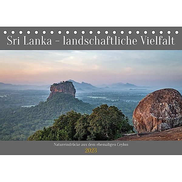 Sri Lanka - landschaftliche Vielfalt (Tischkalender 2023 DIN A5 quer), Frank Brehm