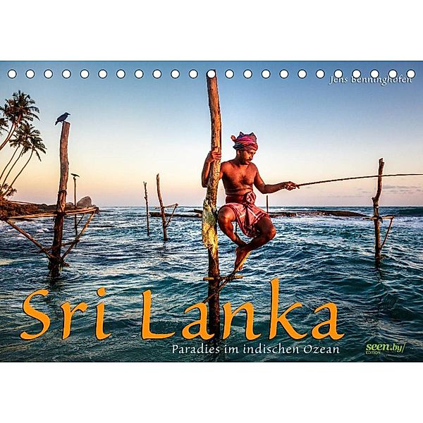 Sri Lanka - Paradies im indischen Ozean (Tischkalender 2023 DIN A5 quer), Jens Benninghofen