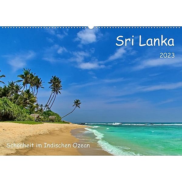 Sri Lanka, Schönheit im Indischen Ozean (Wandkalender 2023 DIN A2 quer), Herbert Böck