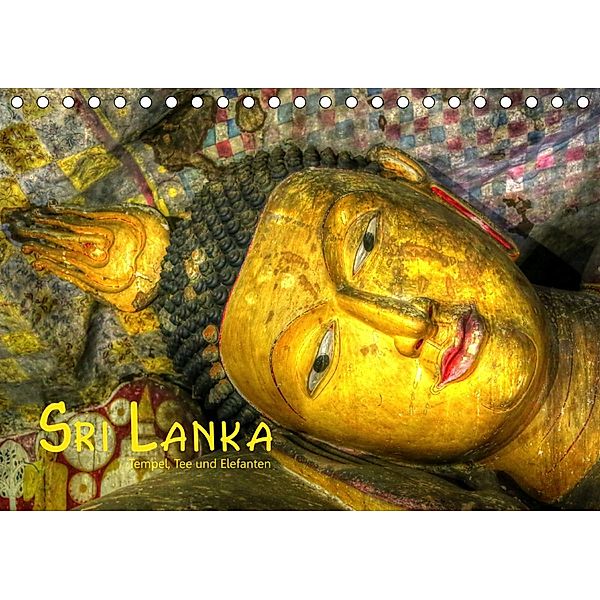 Sri Lanka - Tempel, Tee und Elefanten (Tischkalender 2021 DIN A5 quer), Dirk Stamm