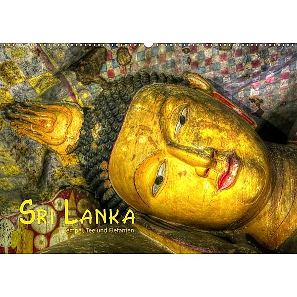 Sri Lanka - Tempel, Tee und Elefanten (Wandkalender 2023 DIN A2 quer), Dirk Stamm