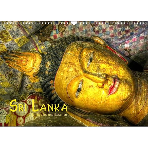 Sri Lanka - Tempel, Tee und Elefanten (Wandkalender 2023 DIN A3 quer), Dirk Stamm