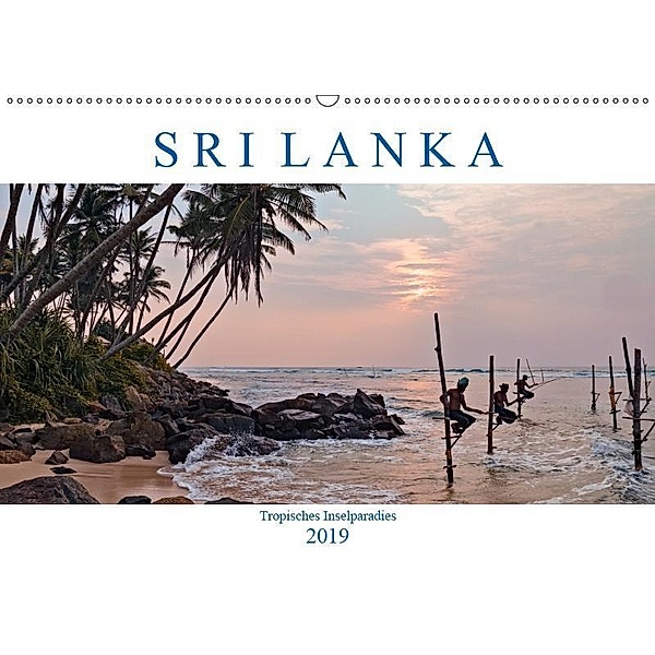 Sri Lanka, tropisches Inselparadies (Wandkalender 2019 DIN A2 quer), Joana Kruse