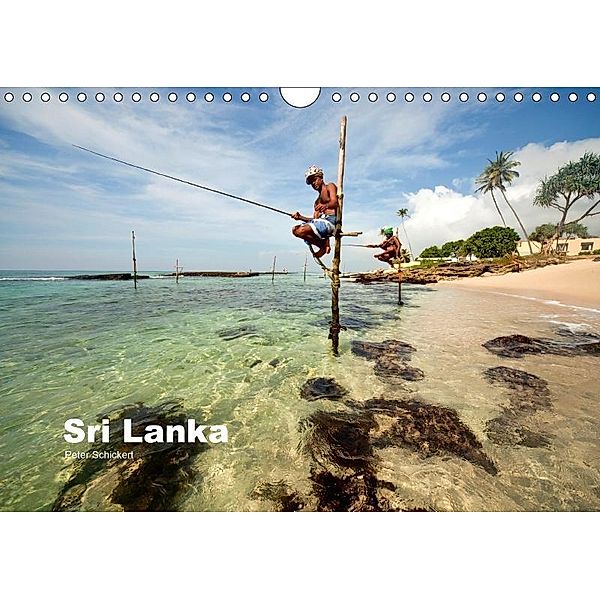 Sri Lanka (Wandkalender 2017 DIN A4 quer), Peter Schickert