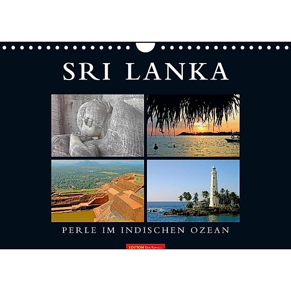 SRI LANKA (Wandkalender 2023 DIN A4 quer), don.raphael@gmx.de