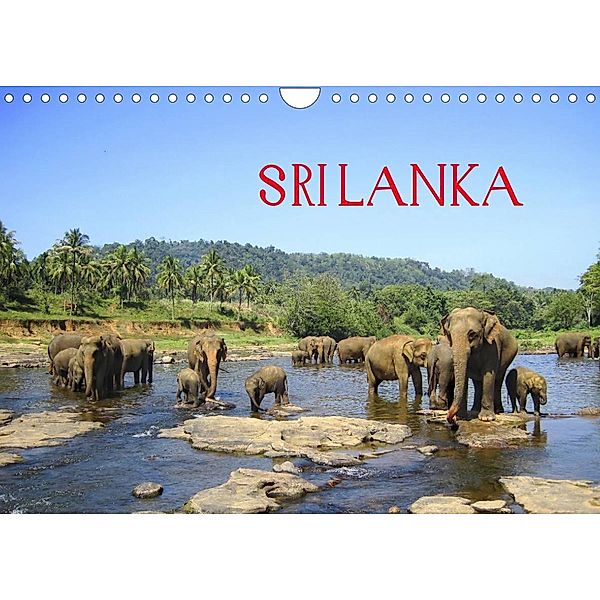 Sri Lanka (Wandkalender 2023 DIN A4 quer), Clemens Rasch