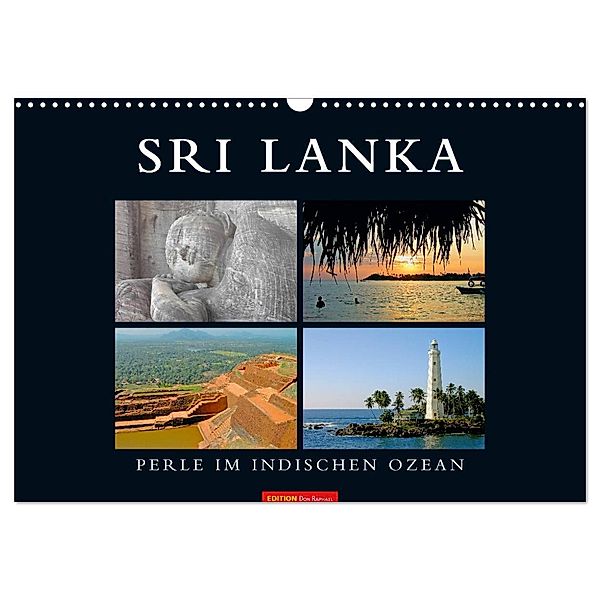 SRI LANKA (Wandkalender 2024 DIN A3 quer), CALVENDO Monatskalender, don.raphael@gmx.de