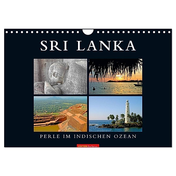 SRI LANKA (Wandkalender 2024 DIN A4 quer), CALVENDO Monatskalender, don.raphael@gmx.de