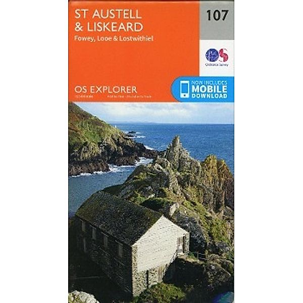 St.Austell, Liskeard, Fowey, Looe and Lostwithiel, Ordnance Survey